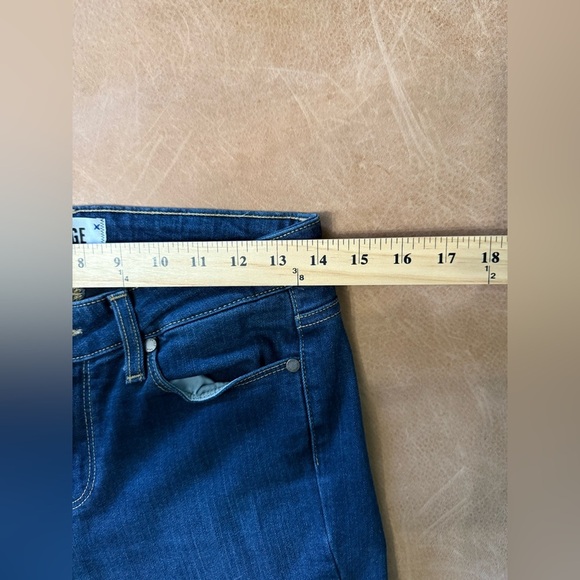 Paige Skyline Ankle Skinny Jean Dark Wash Women’s Size 27 - Picture 4 of 8